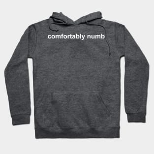 Pink Floyd - Comfortably Numb - light text Hoodie